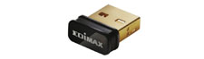 Edimax 2.4 GHz USB 2.0 Wireless Adapter, Up to 150Mbit/s (802.11b, 802.11g, 802.11n)
